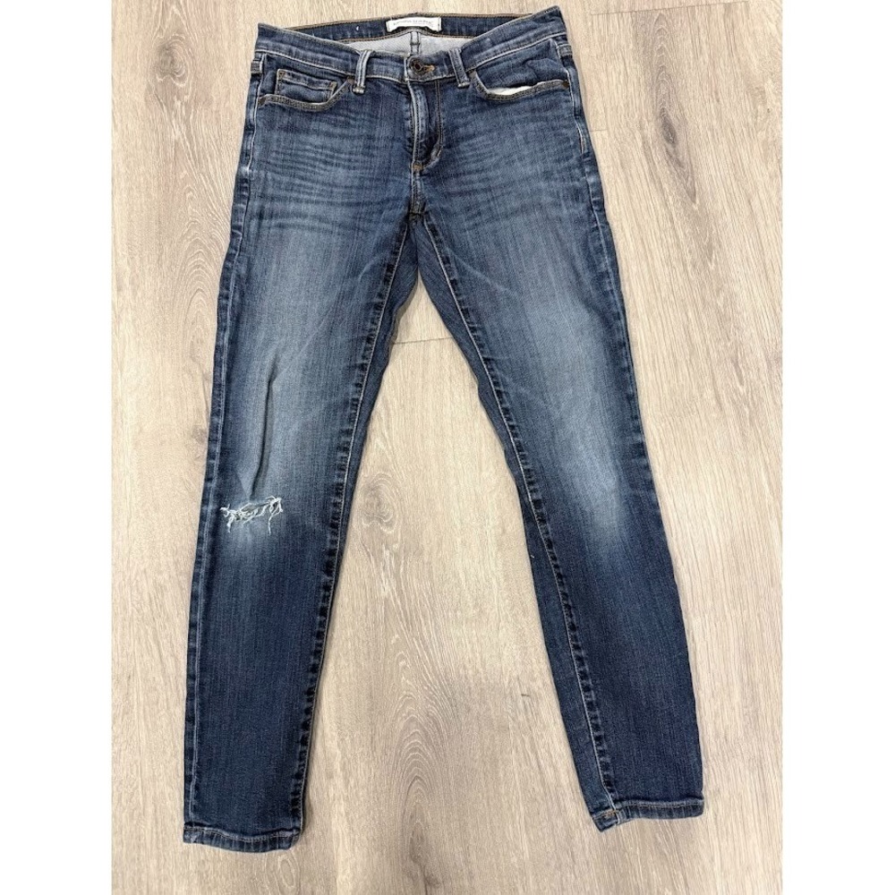 Banana Republic Skinny Denim Blue Jeans Womens Size 25 P